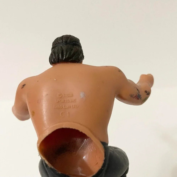 Vtg 1986 WWF LJN Wrestling Superstars  Ricky The Dragon Steamboat Thumb Wrestler - Picture 9 of 14